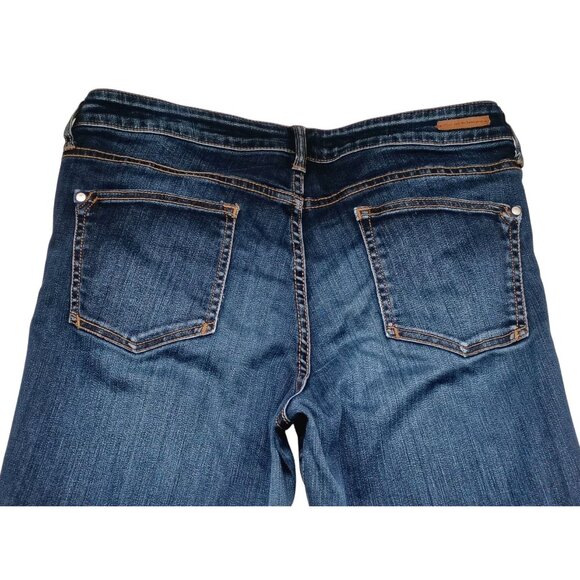 Pilcro and the Letterpress Jeans Womens 32 Stretch Skinny Mid Rise Denim Pants - Picture 6 of 9